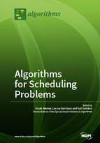 Special issue Algorithms for Scheduling Problems book cover image