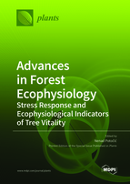 Special issue Advances in Forest Ecophysiology: Stress Response and Ecophysiological Indicators of Tree Vitality book cover image