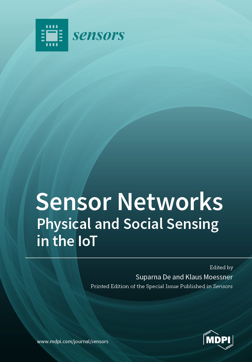 Book cover: Sensor Networks: Physical and Social Sensing in the IoT