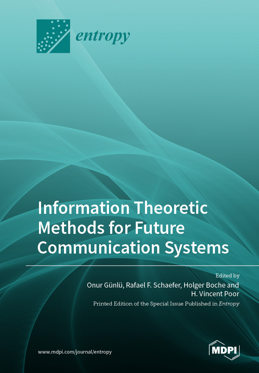 Book cover: Information Theoretic Methods for Future Communication Systems