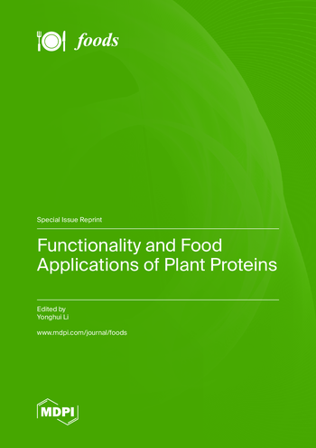 Book cover: Functionality and Food Applications of Plant Proteins