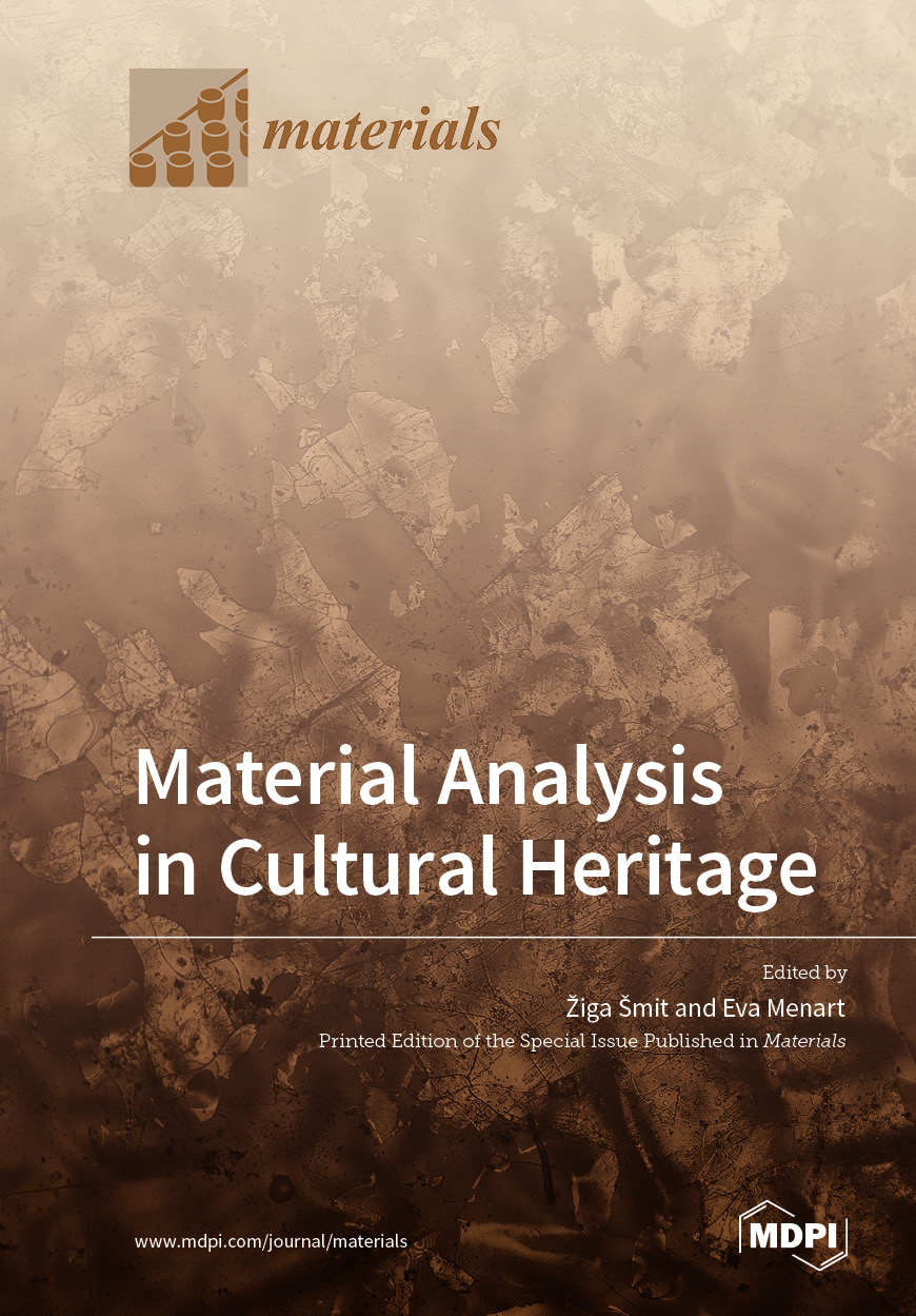 Book cover: Material Analysis in Cultural Heritage