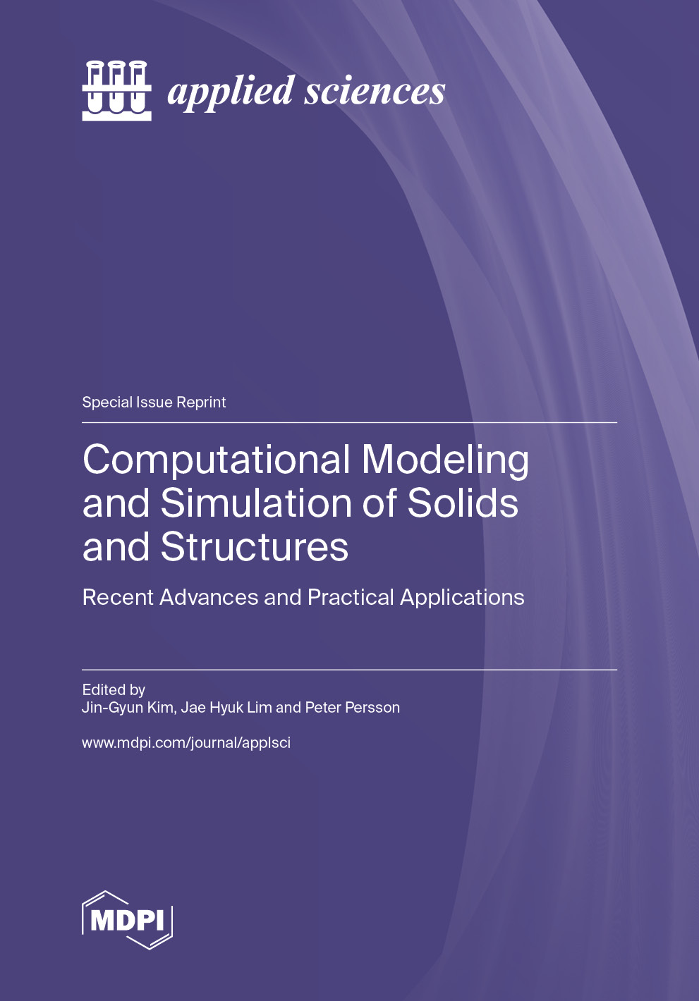 Book cover: Computational Modeling and Simulation of Solids and Structures: Recent Advances and Practical Applications