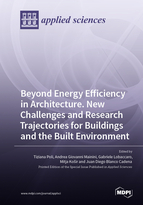Special issue Beyond Energy Efficiency in Architecture. New Challenges and Research Trajectories for Buildings and the Built Environment book cover image