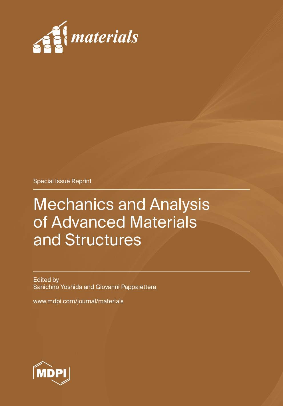 Book cover: Mechanics and Analysis of Advanced Materials and Structures