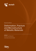 Special issue Deformation, Fracture and Microstructure of Metallic Materials book cover image