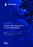 Special issue Modern Developments in Flood Modelling book cover image