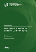 Special issue Managing a Sustainable and Low-Carbon Society book cover image