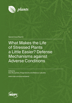 Special issue What Makes the Life of Stressed Plants a Little Easier? Defense Mechanisms against Adverse Conditions book cover image