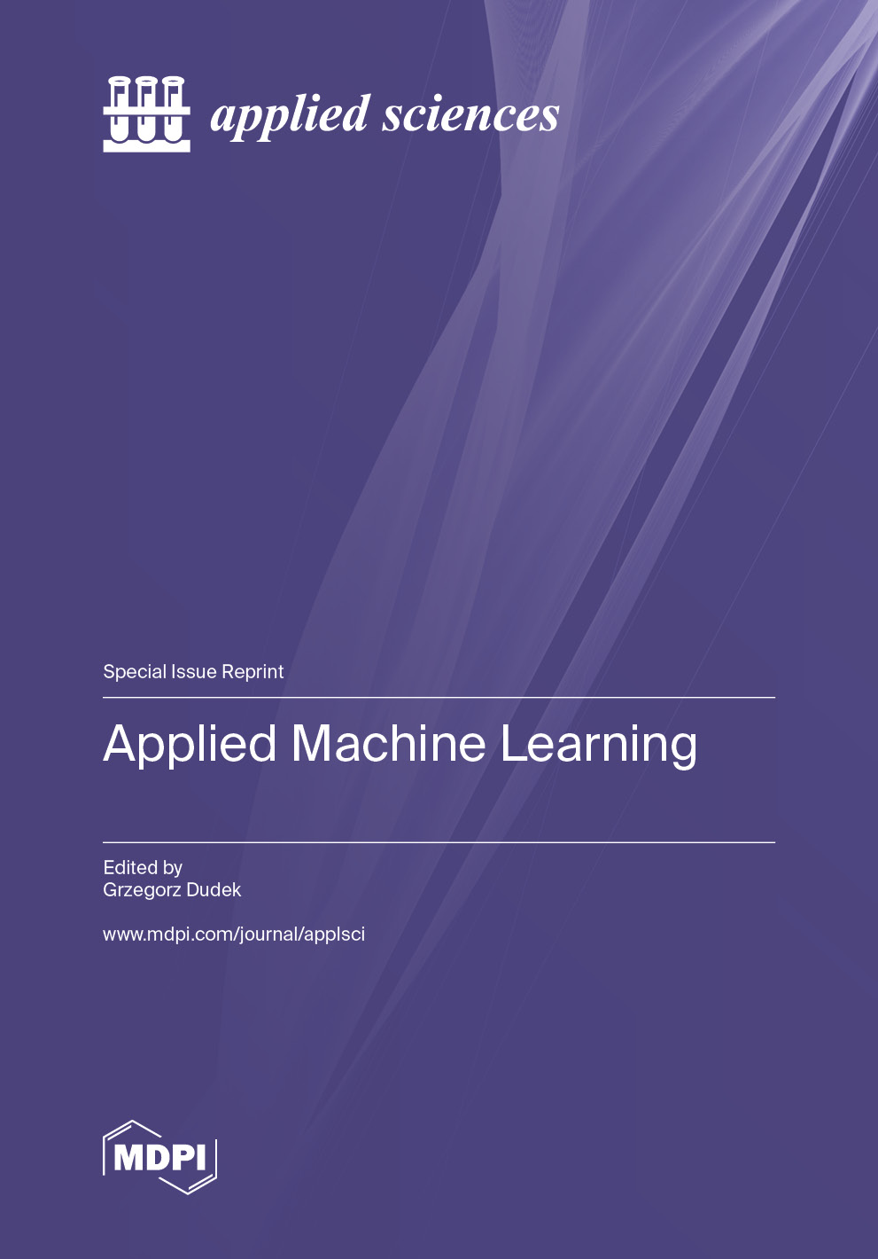Machine Learning Applications Book Applied Machine Learning | MDPI Books
