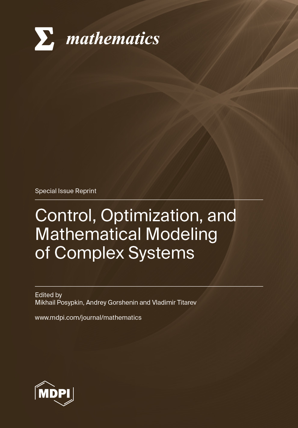 Control, Optimization, and Mathematical Modeling of Complex Systems ...
