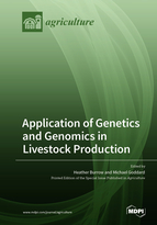 Special issue Application of Genetics and Genomics in Livestock Production book cover image