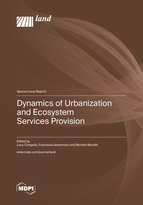 Special issue Dynamics of Urbanization and Ecosystem Services Provision book cover image