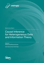 Special issue Causal Inference for Heterogeneous Data and Information Theory book cover image