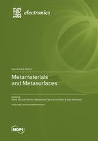 Special issue Metamaterials and Metasurfaces book cover image