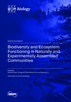 Special issue Biodiversity and Ecosystem Functioning in Naturally and Experimentally Assembled Communities book cover image