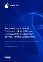 Special issue Reptile Evolution and Genetics - Special Issue Dedicated to&nbsp;the Memory of Prof. Teresa Capriglione book cover image
