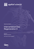 Special Issue Intervertebral Disc Regeneration II book cover image