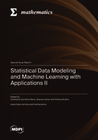 Special issue Statistical Data Modeling and Machine Learning with Applications II book cover image