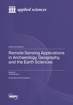 Special issue Remote Sensing Applications in Archaeology, Geography, and the Earth Sciences book cover image