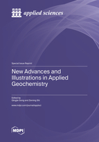 Special issue New Advances and Illustrations in Applied Geochemistry book cover image