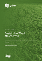 Special issue Sustainable Weed Management book cover image