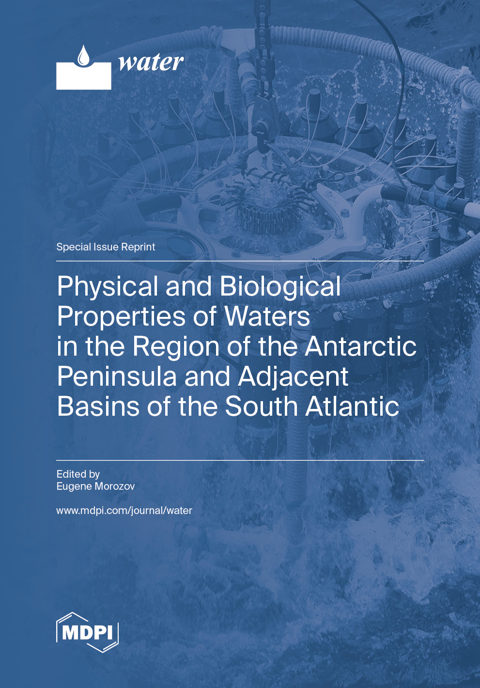 Special issue Physical and Biological Properties of Waters in the Region of the Antarctic Peninsula and Adjacent Basins of the South Atlantic book cover image