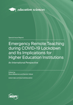 Special issue Emergency Remote Teaching during COVID-19 Lockdown and Its Implications for Higher Education Institutions: An International Perspective book cover image