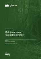 Special issue Maintenance of Forest Biodiversity book cover image