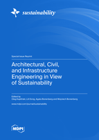 Special issue Architectural, Civil, and Infrastructure Engineering in View of Sustainability book cover image