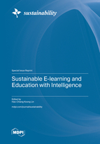 Special issue Sustainable E-learning and Education with Intelligence book cover image