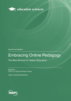 Special issue Embracing Online Pedagogy: The New Normal for Higher Education book cover image