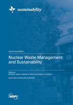 Special issue Nuclear Waste Management and Sustainability book cover image