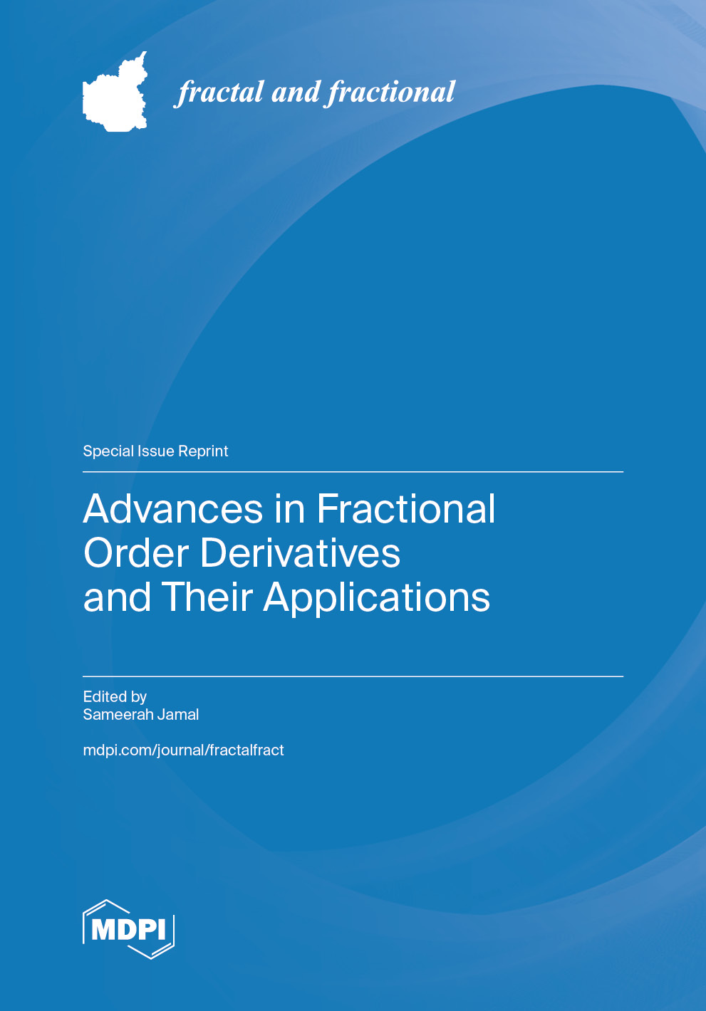Special issue Advances in Fractional Order Derivatives and Their Applications book cover image