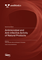 Special issue Antimicrobial and Anti-infective Activity of Natural Products book cover image