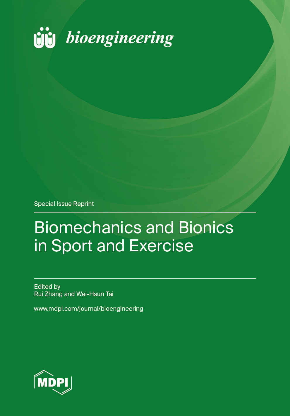 Special issue Biomechanics and Bionics in Sport and Exercise book cover image