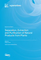 Special issue Separation, Extraction and Purification of Natural Products from Plants book cover image
