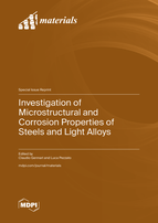 Special issue Investigation of Microstructural and Corrosion Properties of Steels and Light Alloys book cover image