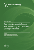 Special issue Remote Sensing in Forest Fire Monitoring and Post-fire Damage Analysis book cover image