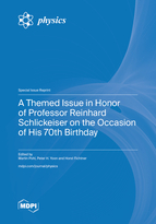 Special issue A Themed Issue in Honor of Professor Reinhard Schlickeiser on the Occasion of His 70th Birthday book cover image