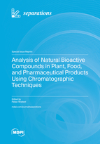 Special issue Analysis of Natural Bioactive Compounds in Plant, Food, and Pharmaceutical Products Using Chromatographic Techniques book cover image