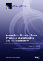 Special issue Atmospheric Boundary Layer Processes, Characteristics and Parameterization book cover image
