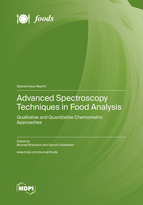 Special issue Advanced Spectroscopy Techniques in Food Analysis: Qualitative and Quantitative Chemometric Approaches book cover image