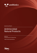 Special issue Antimicrobial Natural Products book cover image