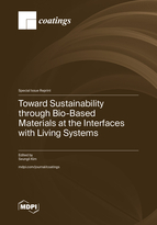 Special Issue Toward Sustainability through Bio-Based Materials at the Interfaces with Living Systems book cover image