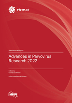 Special issue Advances in Parvovirus Research 2022 book cover image
