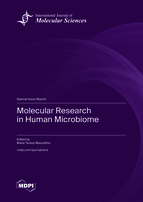 Special issue Molecular Research in Human Microbiome book cover image