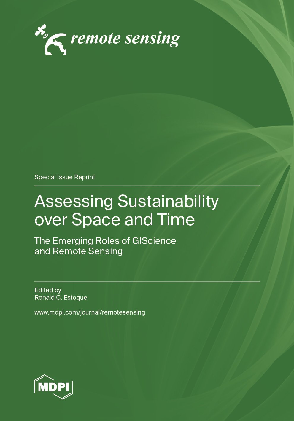 Book cover: Assessing Sustainability over Space and Time: The Emerging Roles of GIScience and Remote Sensing