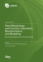 Special issue Plant Morphology and Function, Geometric Morphometrics, and Modelling: Decoding the Mathematical Secrets of Plants book cover image