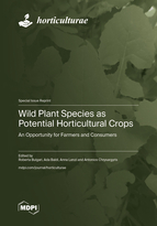 Special Issue Wild Plant Species as Potential Horticultural Crops: An Opportunity for Farmers and Consumers book cover image